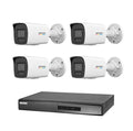 Hikvision 4 Kameralı 4 Mp ColorVu İp Güvenlik Kamera Seti DS-2CD1047G2H-LIUF (Dahili Mikrofonlu)